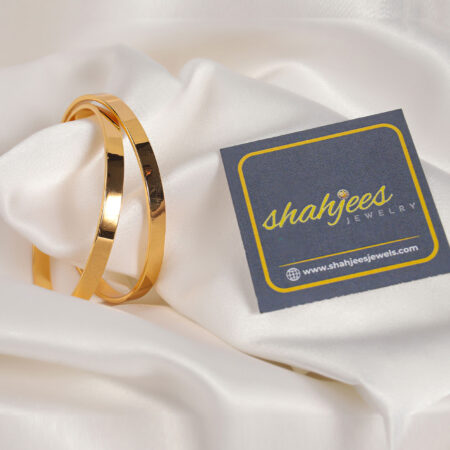 Micro gold plated bangles (A166)