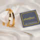 Micro gold plated bangles (A166)