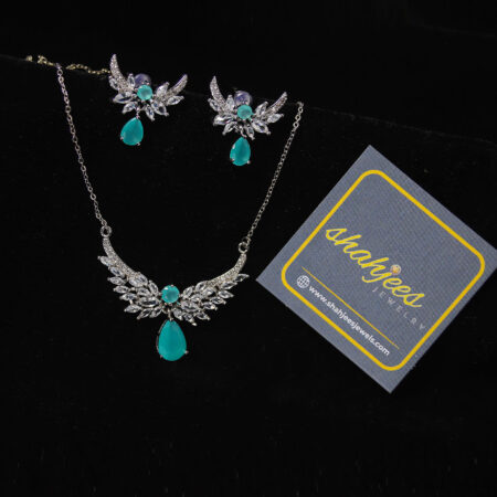 Stainless steel silver locket set (S105)