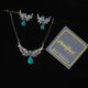 Stainless steel silver locket set (S105)