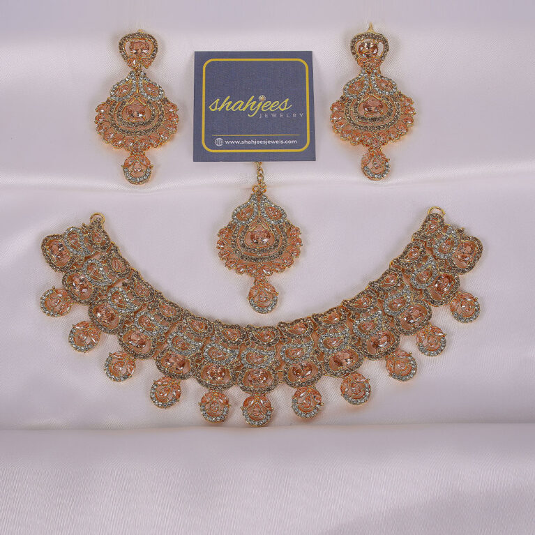 Golden stone party set