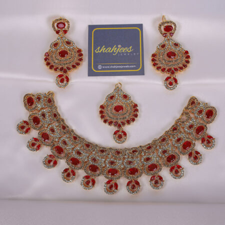 Red stone party set (P17)