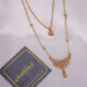 1 carat double chain