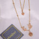 Micro gold plated chain (C223)
