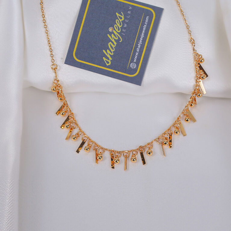 18 carat gold plated chain (C249)