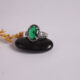 Emerald stone ring (R80)