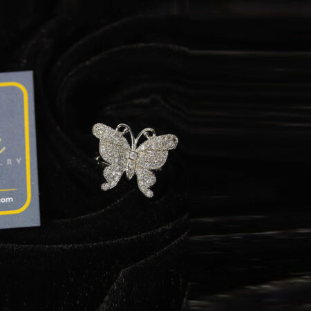 Zircon stone butterfly ring (R84)