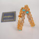 Micro gold plated bangles (A153)
