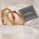Micro gold plated bangles (A158)