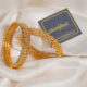 Micro gold plated bangles ( A159)