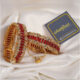 Red zircon openable bangles