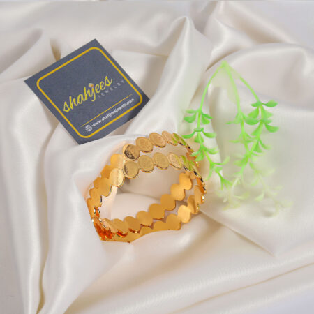 Micro gold plated bangles (A152)