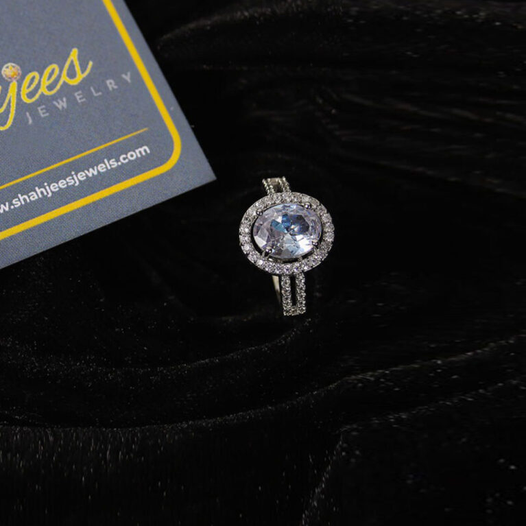 Zircon stone ring (R88)